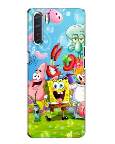 Чехол для OPPO A91 с картинкой «Губка Боб и друзья» Чехол для OPPO A91 с картинкой «Губка Боб и друзья»