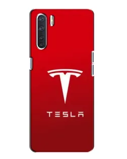 Чохол для OPPO A91 з картинкою «Tesla Red Classic» Чохол для OPPO A91 з картинкою «Tesla Red Classic»