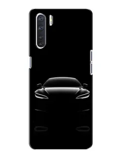 Чохол для OPPO A91 з картинкою «Силует Tesla Night» Чохол для OPPO A91 з картинкою «Силует Tesla Night»