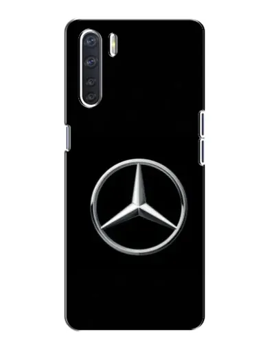 Чехол для OPPO A91 с картинкой «Mercedes классический лого»
