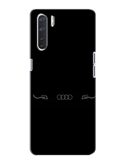 Чохол для OPPO A91 з картинкою «Audi — світловий підпис» Чохол для OPPO A91 з картинкою «Audi — світловий підпис»