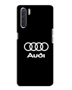 Чохол для OPPO A91 з картинкою «Класичне лого Audi» Чохол для OPPO A91 з картинкою «Класичне лого Audi»