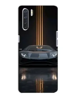 Чохол для OPPO A91 з картинкою «Lamborghini золоті лінії» Чохол для OPPO A91 з картинкою «Lamborghini золоті лінії»