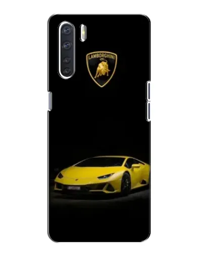 Чехол для OPPO A91 с картинкой «Lamborghini желтый акцент» Чехол для OPPO A91 с картинкой «Lamborghini желтый акцент»
