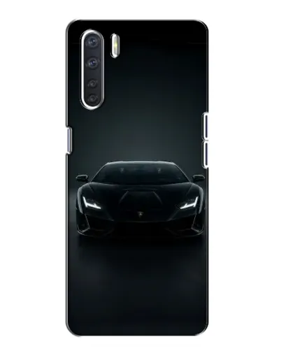 Чехол для OPPO A91 с картинкой «Черный Lamborghini Aventador» Чехол для OPPO A91 с картинкой «Черный Lamborghini Aventador»