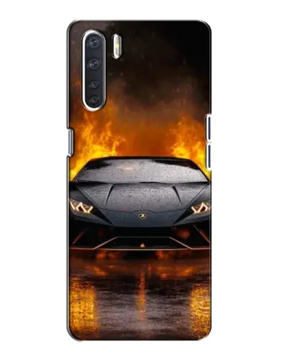 Чехол для OPPO A91 с картинкой «Lamborghini в огне» Чехол для OPPO A91 с картинкой «Lamborghini в огне»