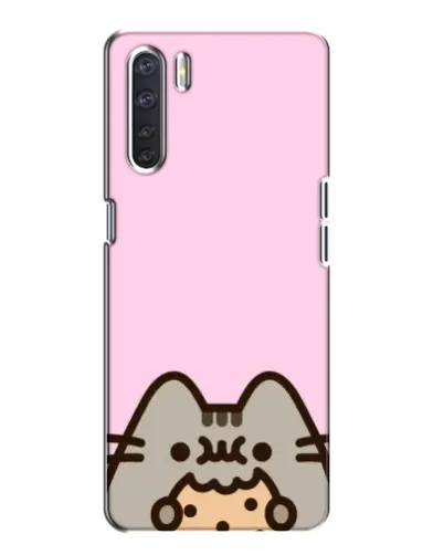 Чехол для OPPO A91 с картинкой «Pusheen и печенье» Чехол для OPPO A91 с картинкой «Pusheen и печенье»