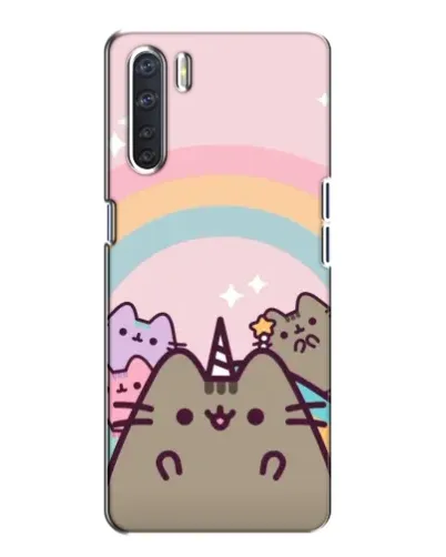 Чехол для OPPO A91 с картинкой «Единорог Pusheen» Чехол для OPPO A91 с картинкой «Единорог Pusheen»