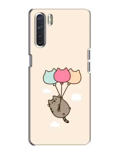 Чехол для OPPO A91 с картинкой «Пушин на шариках» Чехол для OPPO A91 с картинкой «Пушин на шариках»