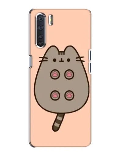 Чехол для OPPO A91 с картинкой «Пушин пузиком кверху» Чехол для OPPO A91 с картинкой «Пушин пузиком кверху»