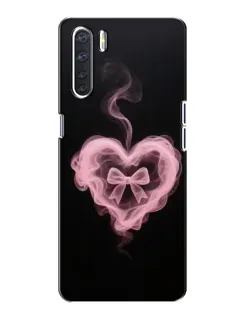 Чохол для OPPO A91 з картинкою «Димчасте серце»