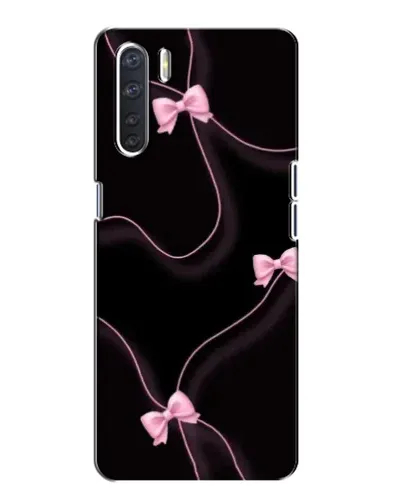 Чохол для OPPO A91 з картинкою «Рожеві стрічки»