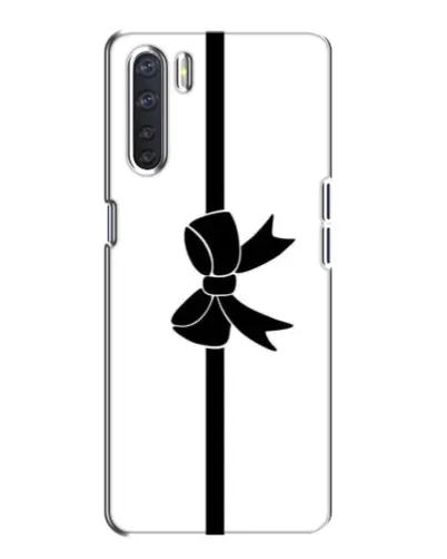 Чохол для OPPO A91 з картинкою «Вертикальний бант»