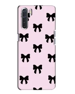 Чохол для OPPO A91 з картинкою «Чорні банти Coquette» Чохол для OPPO A91 з картинкою «Чорні банти Coquette»