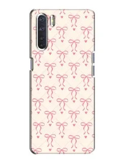 Чохол для OPPO A91 з картинкою «Рожеві бантики Coquette» Чохол для OPPO A91 з картинкою «Рожеві бантики Coquette»