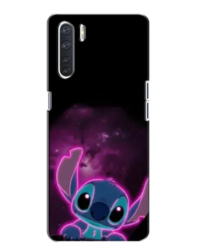 Чехол для OPPO A91 с картинкой «Неоновый Stitch» Чехол для OPPO A91 с картинкой «Неоновый Stitch»