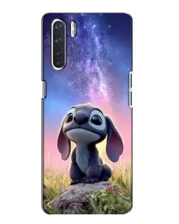 Чехол для OPPO A91 с картинкой «Стич на рассвете» Чехол для OPPO A91 с картинкой «Стич на рассвете»