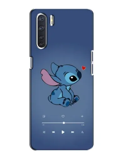 Чехол для OPPO A91 с картинкой «Музыкальный Stitch» Чехол для OPPO A91 с картинкой «Музыкальный Stitch»