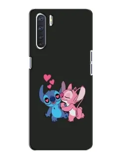 Чехол для OPPO A91 с картинкой «Анжел целует Стича» Чехол для OPPO A91 с картинкой «Анжел целует Стича»