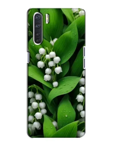 Чохол для OPPO A91 з картинкою «Конвалії в зелені»