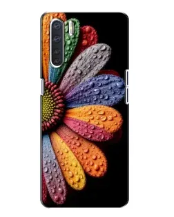 Чохол для OPPO A91 з картинкою «Райдужна квітка» Чохол для OPPO A91 з картинкою «Райдужна квітка»