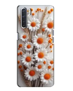 Чохол для OPPO A91 з картинкою «Білі сухоцвіти» Чохол для OPPO A91 з картинкою «Білі сухоцвіти»