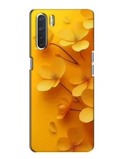 Чохол для OPPO A91 з картинкою «Золоті пелюстки» Чохол для OPPO A91 з картинкою «Золоті пелюстки»