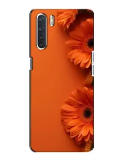 Чохол для OPPO A91 з картинкою «Помаранчеві гербери» Чохол для OPPO A91 з картинкою «Помаранчеві гербери»