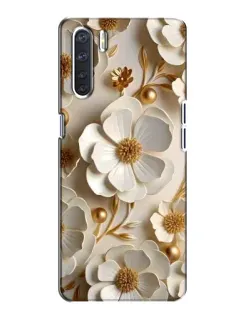 Чохол для OPPO A91 з картинкою «Білі паперові квіти» Чохол для OPPO A91 з картинкою «Білі паперові квіти»
