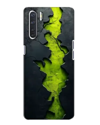 Чохол для OPPO A91 з картинкою «Салатовий розлом скелі» Чохол для OPPO A91 з картинкою «Салатовий розлом скелі»
