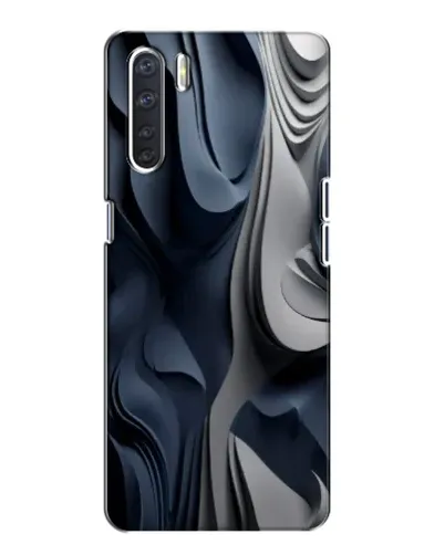Чохол для OPPO A91 з картинкою «Об'ємні сині складки» Чохол для OPPO A91 з картинкою «Об'ємні сині складки»