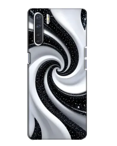 Чохол для OPPO A91 з картинкою «Чорно-біла спіраль» Чохол для OPPO A91 з картинкою «Чорно-біла спіраль»