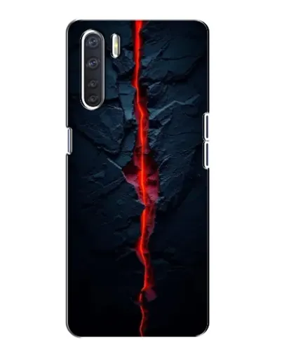 Чохол для OPPO A91 з картинкою «Червона лавова тріщина» Чохол для OPPO A91 з картинкою «Червона лавова тріщина»