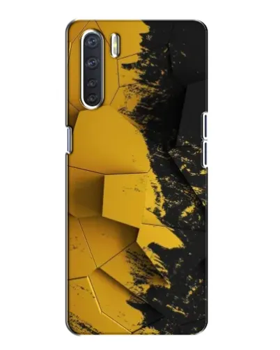 Чохол для OPPO A91 з картинкою «Золоті уламки геометрії» Чохол для OPPO A91 з картинкою «Золоті уламки геометрії»