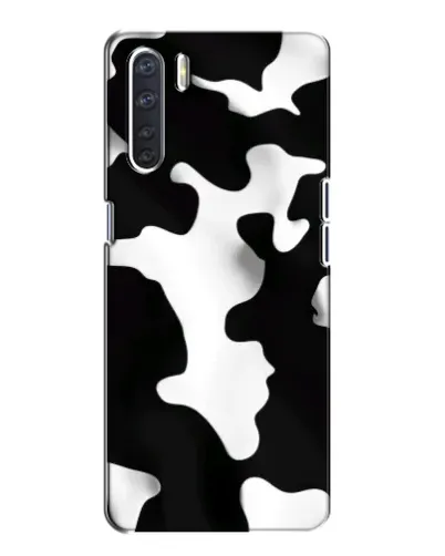 Чохол для OPPO A91 з картинкою «Чорно-біла пляма» Чохол для OPPO A91 з картинкою «Чорно-біла пляма»