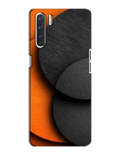 Чохол для OPPO A91 з картинкою «Геометрія помаранчевих кіл» Чохол для OPPO A91 з картинкою «Геометрія помаранчевих кіл»