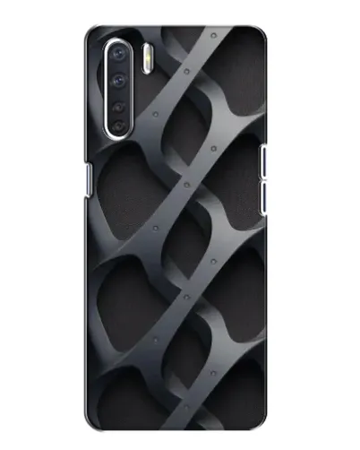 Чохол для OPPO A91 з картинкою «Об'ємне сіре плетіння» Чохол для OPPO A91 з картинкою «Об'ємне сіре плетіння»