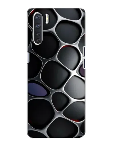 Чохол для OPPO A91 з картинкою «Об'ємна темна решітка» Чохол для OPPO A91 з картинкою «Об'ємна темна решітка»