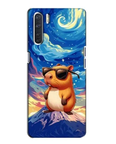 Чехол для OPPO A91 с картинкой «Капибара Ван Гога» Чехол для OPPO A91 с картинкой «Капибара Ван Гога»