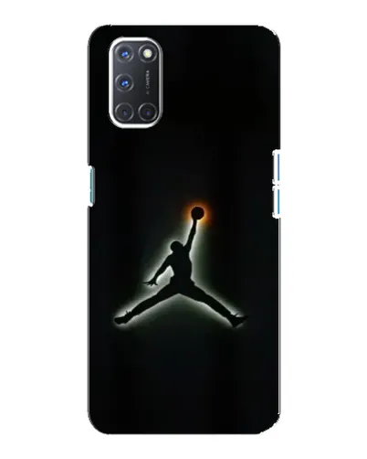 Чохол для OPPO A92 з картинкою «Jordan Gradient Logo»