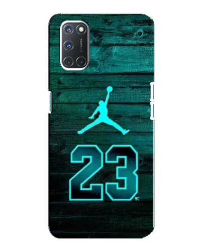 Чохол для OPPO A92 з картинкою «Jordan Cyan 23»