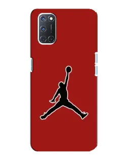 Чохол для OPPO A92 з картинкою «Jordan Red Back»