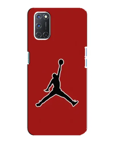 Чохол для OPPO A92 з картинкою «Jordan Red Back»