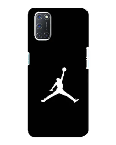 Чохол для OPPO A92 з картинкою «Jordan Silhouette»