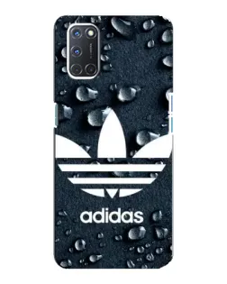 Чохол для OPPO A92 з картинкою «Adidas Trefoil Blue»