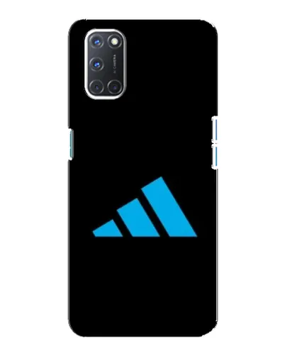 Чохол для OPPO A92 з картинкою «Adidas Cyan Logo»