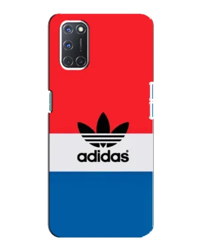 Чохол для OPPO A92 з картинкою «Ретро блоки Adidas»
