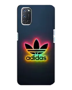 Чохол для OPPO A92 з картинкою «Неоновий Adidas»