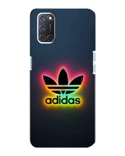 Чохол для OPPO A92 з картинкою «Неоновий Adidas»