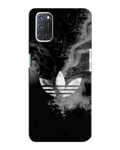 Чохол для OPPO A92 з картинкою «Абстрактний дим Adidas»